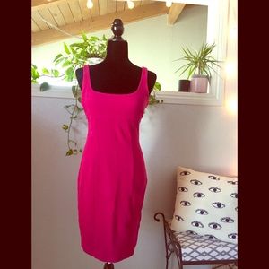Hot Pink Diane von Furstenburg Bodycon Dress